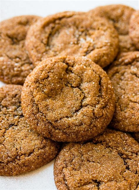 soft fluffy molasses cookies